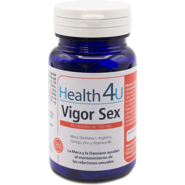 H4u Vigor Sex 30 Kapseln 720 mg Unisex