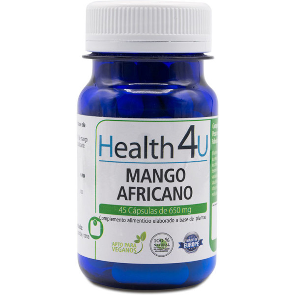 H4u Mangue Africaine 45 Gélules 650 Mg Unisexe