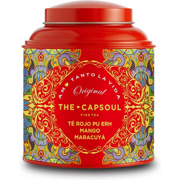 The Capsoul Bulk Tea Pu Erh Mango & Passion Fruit 100 Gr Unisex