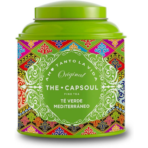 The Capsoul Mediterranean Green Bulk Tea 100 Gr Unisex