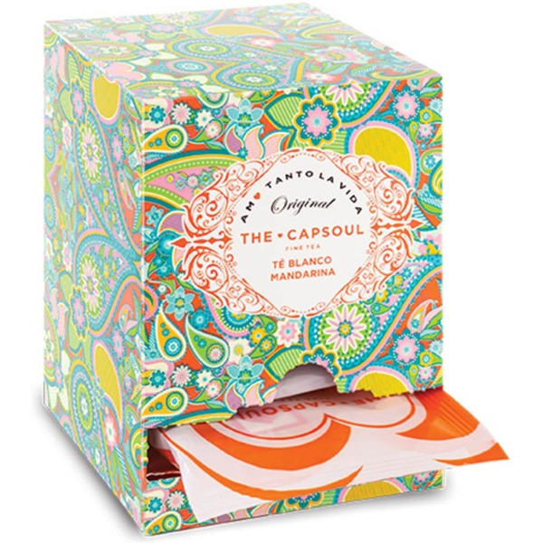 The Capsoul Pyramides Enveloppes Thé Blanc 15 U Unisexe