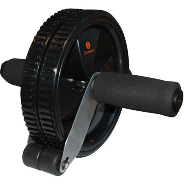 Sveltus Wheel Ab Wheel & Ab Roller Schwarz 1 Stück Unisex