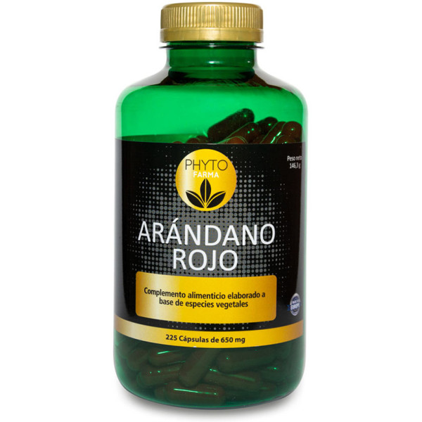 Phytofarma Phyto Cranberry 225 Capsule 650 Mg Unisex