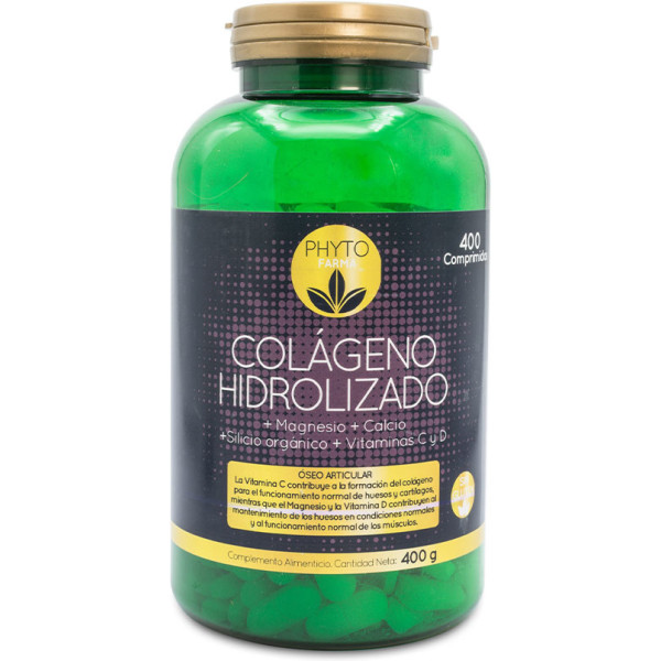 Phytofarma Phyto Colágeno Hidrolizado 400 Comprimidos Unisex