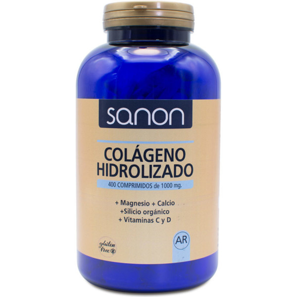 Sanon Colágeno Hidrolizado 400 Comprimidos De 1000 Mg Unisex