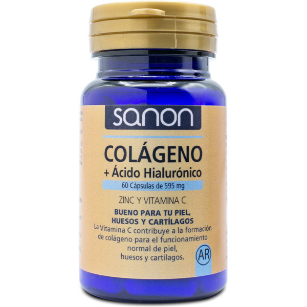 Sanon Colágeno + ácido Hialurónico 60 Cápsulas De 595 Mg Unisex