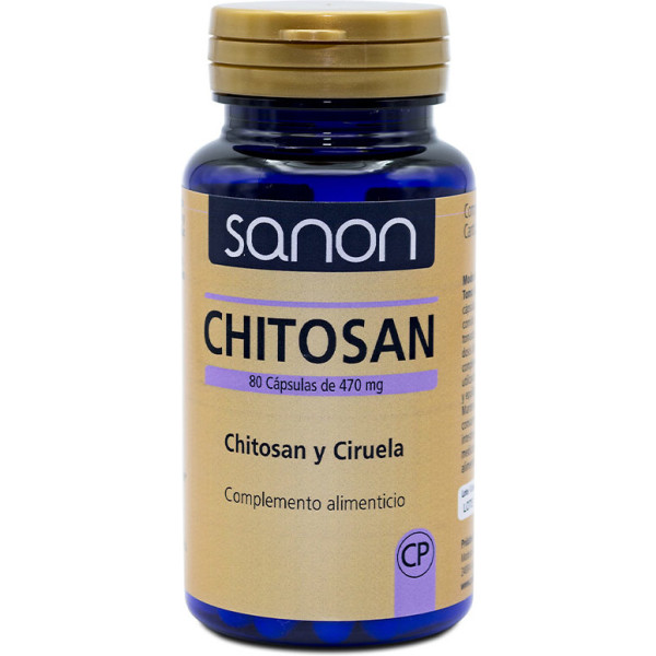Sanon Chitosan 80 Gélules 470 Mg Unisexe