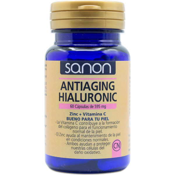 Sanon Antiaging Hialuronic 60 Cápsulas De 595 Mg Unisex