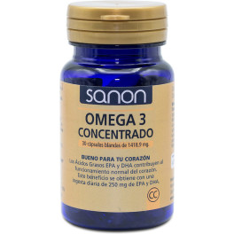 Sanon Omega 3 Concentrado 30 Cápsulas Blandas De 14189 Mg Unisex