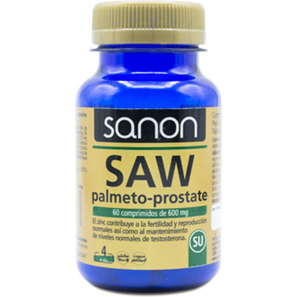Sanon Saw Palmeto-prostate 60 Comprimidos De 600 Mg Unisex
