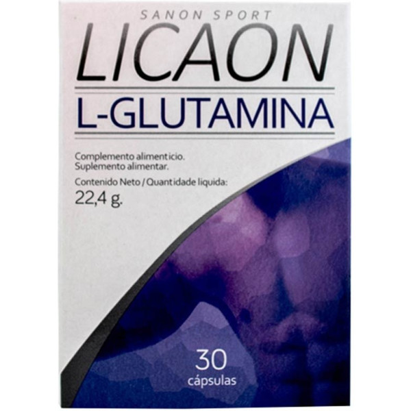 Sanon Sport Licaon L-glutamina 30 Cápsulas De 745 Mg Unisex