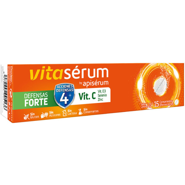 Apiserum Vitaserum Verdediging Forte 15 tabletten