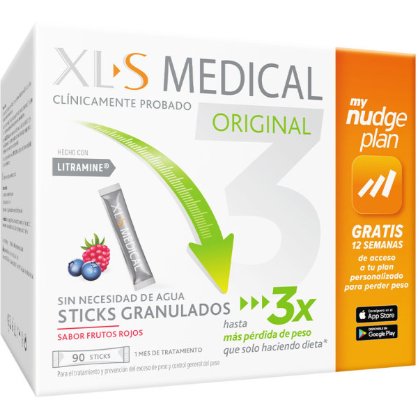 Xl-s Medical Xls Medical Original Nudge 90 Bastoncini Unisex