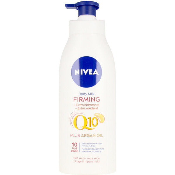 Nivea Q10+ Argan Straffende Öl-Körpermilch PS 400 ml Unisex