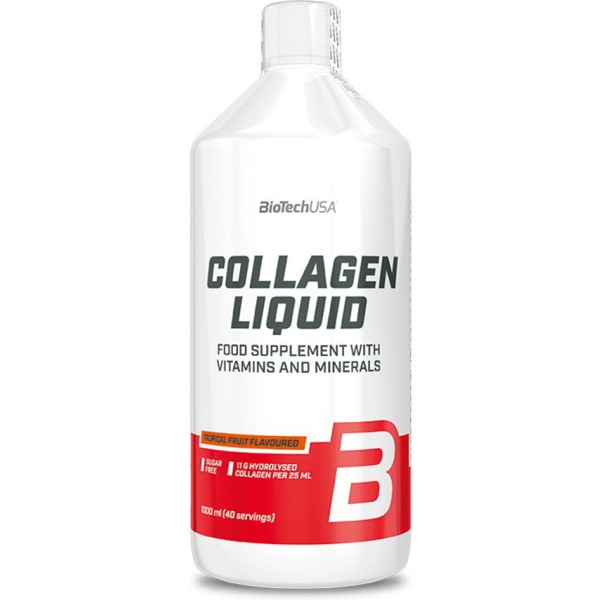 Biotech USA Collagen Liquid 100 ml mit tropischem Fruchtgeschmack