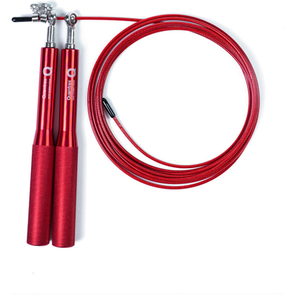 Quamtrax Red Steel Jump Rope