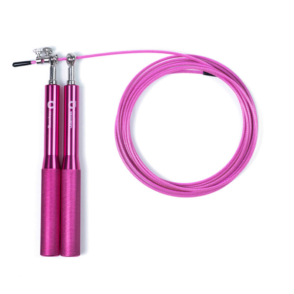 Quamtrax Steel Jump Rope Pink