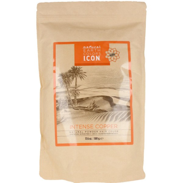 Icona. Terre naturali color rame intenso 500 gr unisex
