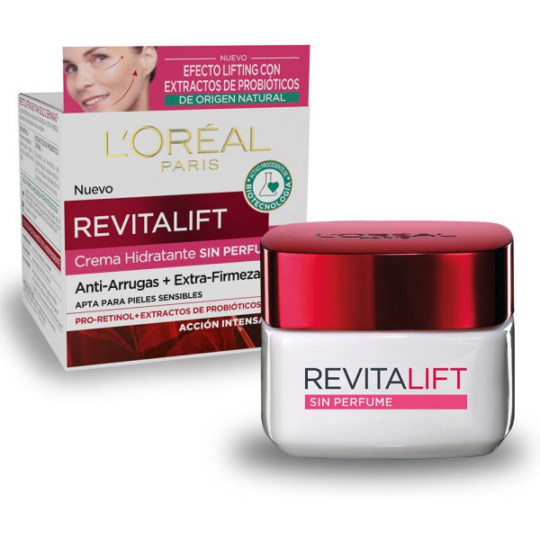 L\'Oreal Revitalift ohne Parfüm empfindliche Haut Anti-Falten Spf15 50 ml Unisex