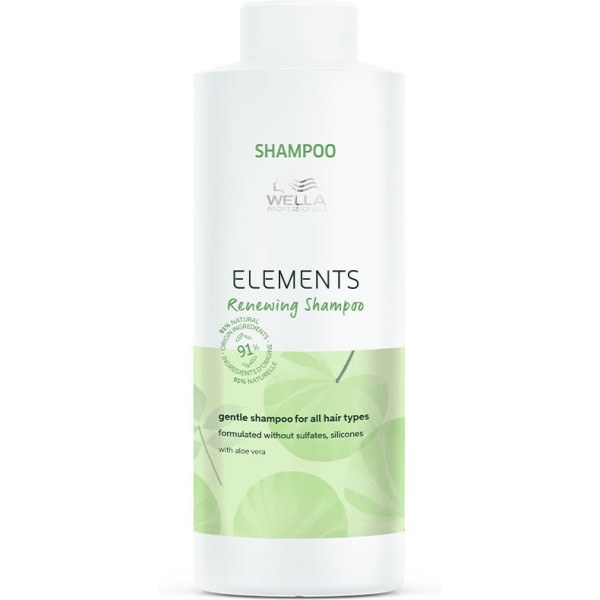 Wella Elements Renewal Shampoo 1000 ml unisexe