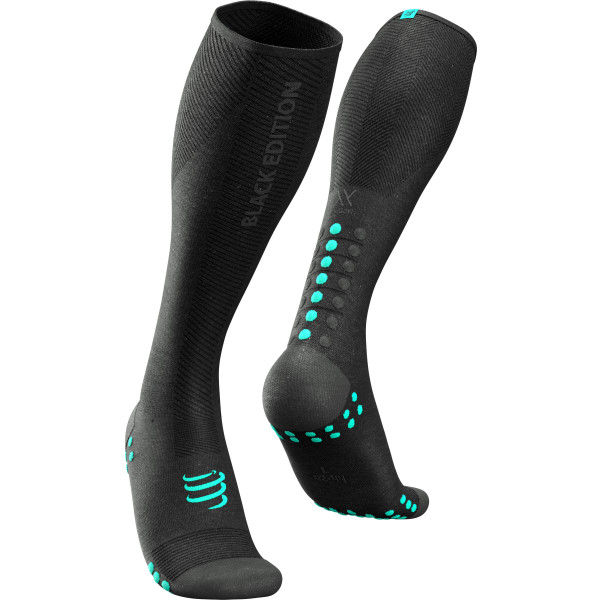 Compressport Calcetines Full Socks Oxygen - Black Edition 2021 Negro