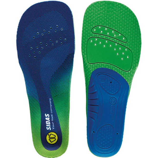 Sidas Plantillas Anatómicas Para Niños Comfort 3d Junior Unisex Azul/verde
