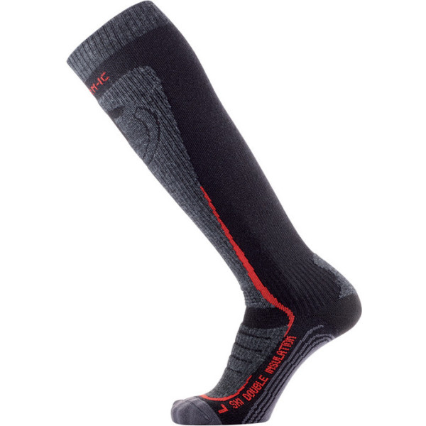 Therm-ic Calcetines Ski Double Insulation  Unisex Negro