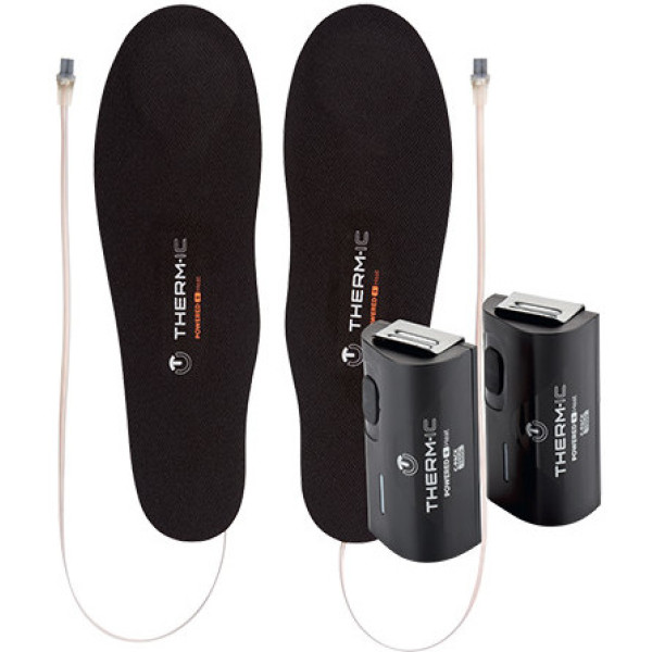 Therm-ic Set De Plantillas Calefactables Heat Flat Con Baterías C-pack 1300 Unisex Negro/gris