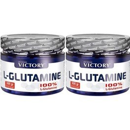 Pacote Victory L-Glutamina 2 Frascos x 300 Gr