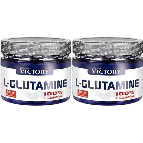 Pack Victory L-Glutamin 2 Flaschen x 300 Gr