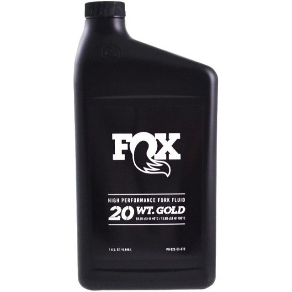 Fox Huile de Suspension 20wt Gold 32oz / 946 Ml