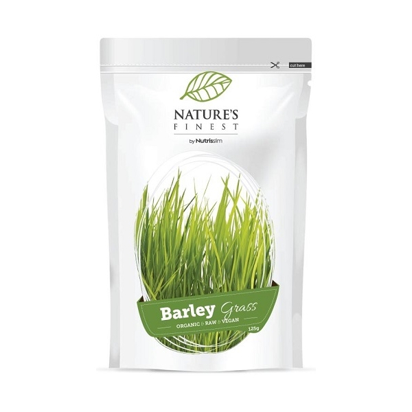 Nutrisslim Nature´s Finest Barley Grass - Hierba de Cebada en Polvo 125 gr