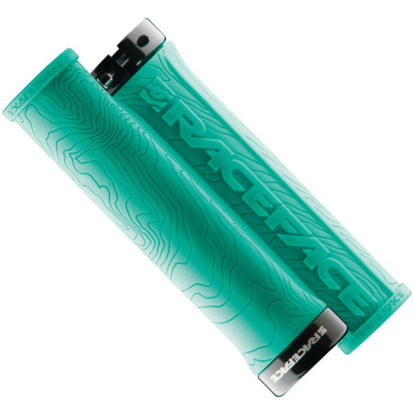 Race Face Half Nelson Grips Turquoise