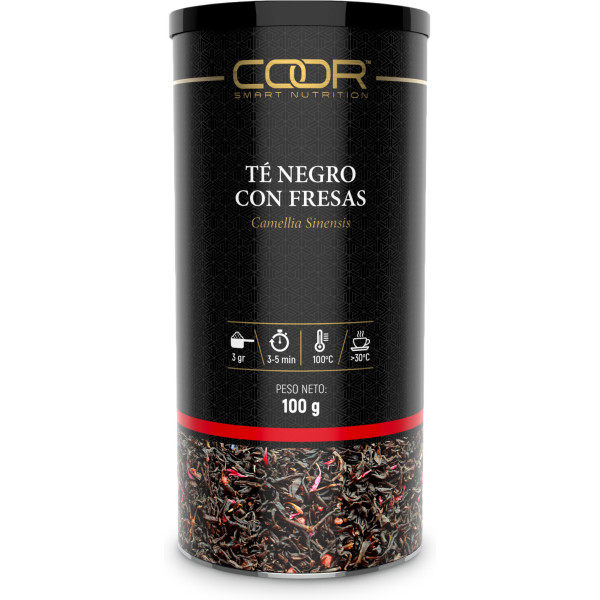 Coor Smart Nutrition by Amix Té Negro Con Fresas 100gr