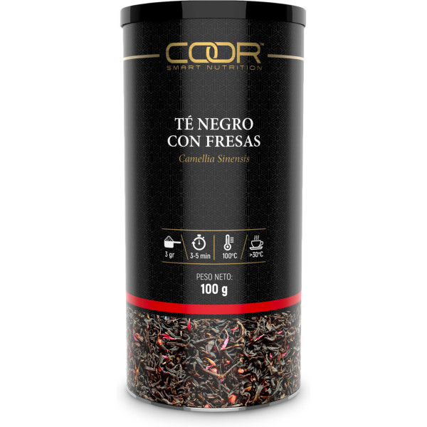 Coor Smart Nutrition by Amix Thé Noir Aux Fraises 100gr