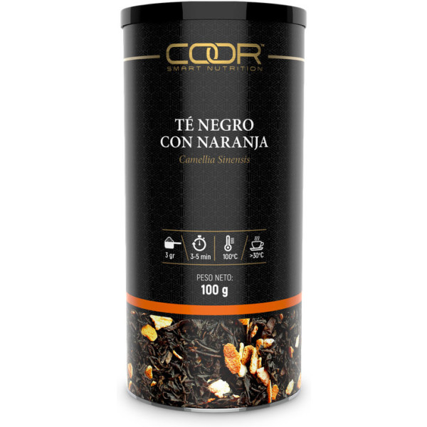 Coor Smart Nutrition by Amix Zwarte Thee met Sinaasappel 100 Gr