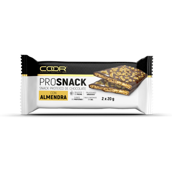 Coor Smart Nutrition by Amix Prosnack With Almond 1 Bar X 40 Gr