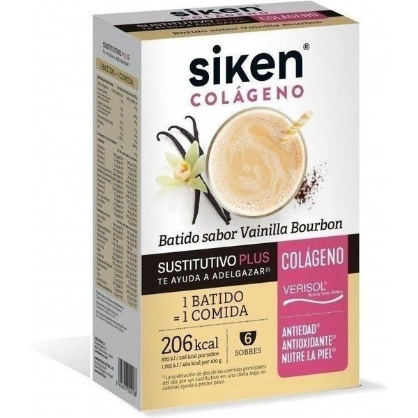 Siken Sostitutivo Collagene Shake 6s