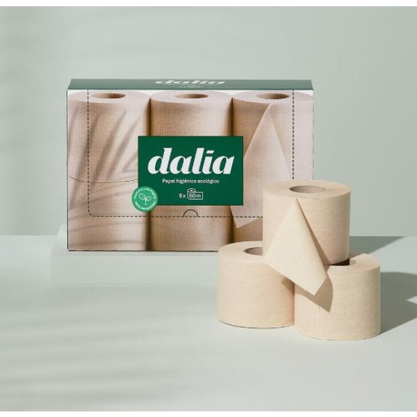 Dalia Pack 6 Rollos De Papel Higienico Bio