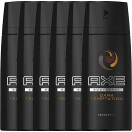 Axe Dark Temptation Desodorante Pack 6un Vaporizador