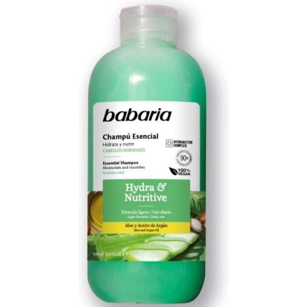 Babaria Hydra&nutritiva Chanpu Esencial Cabello Normal 500ml