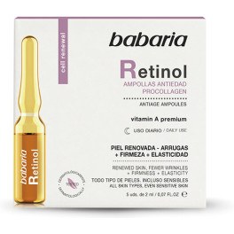 Babaria Retinol Tratamiento Anti-edad Ampollas 5un