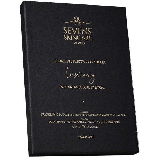 Sevens Skincare Facial Beauty Ritual Luxury Anti-Aging 2 peças