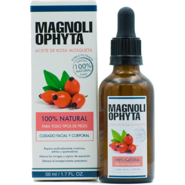 Magnoliophyta Natural Hagebuttenöl Dropper 50 ml Unisex