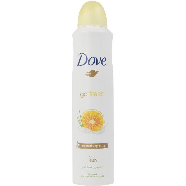 Dove Go Fresh Grapefruit & Lemongrass Deodorant Vaporizador 250 Ml Unisex
