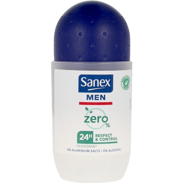 Sanex Men Zero% Respect & Control Deodorant Roll-on 50 Ml Unisex