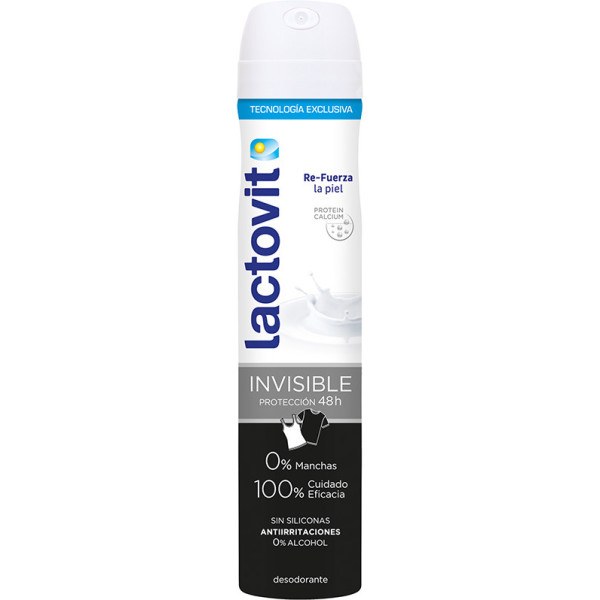 Lactovit Invisible Anti-Stain Deodorant Vaporizer 200 ml Unisex