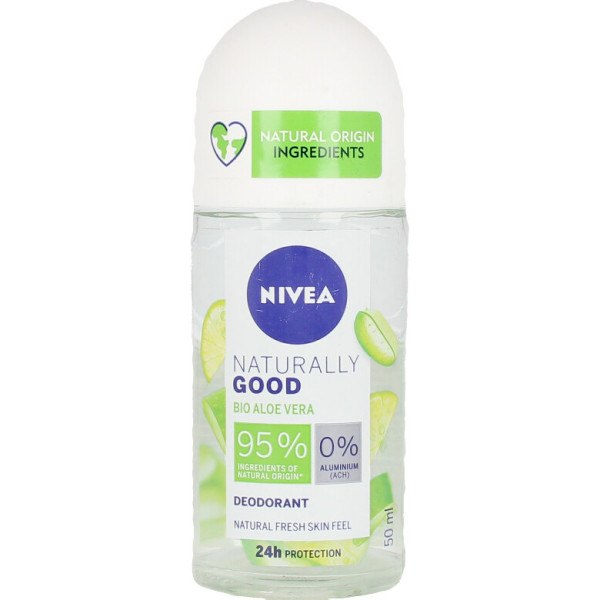 Nivea Naturally Good Aloe Vera Deodorante Roll-on 50 Ml Unisex
