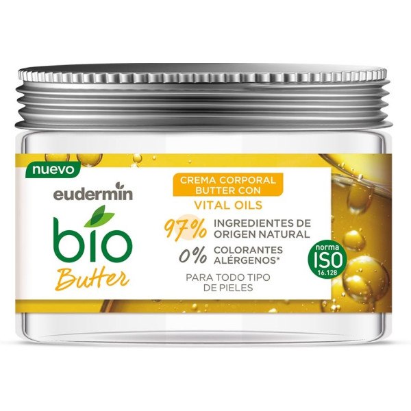 Eudermin Bio Butter Body Moisturizer Pot 300 Ml Unisex