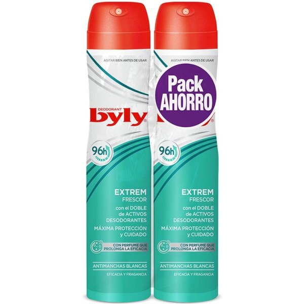 Byly Extrem Freshness Deodorant Vaporizer Lot 2 Stuks Unisex